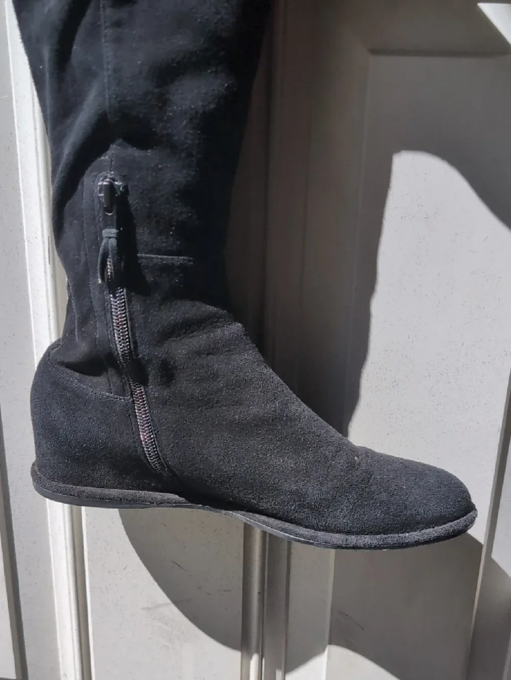 Stuart Weitzman Over-the-Knee Suede Boots